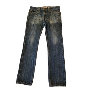 Tillys RSQ London Skinny Jeans Blue Denim Distressed Size 32/30